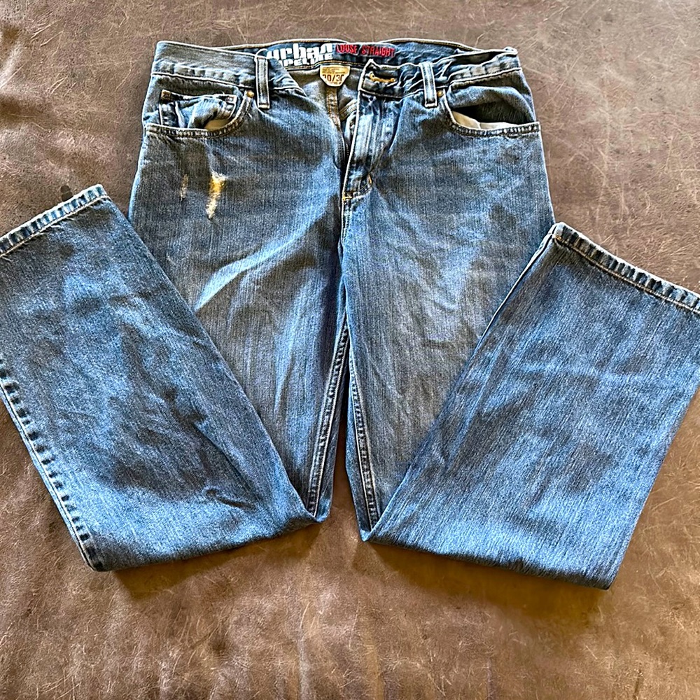 Urban Pipeline, Men’s 30x30 loose straight leg jeans